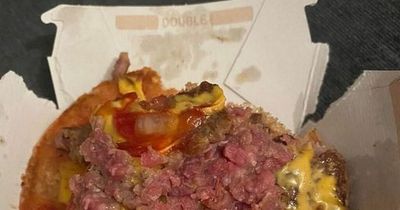 McDonald's delivers customer raw burger as others claim food left them 'spewing'