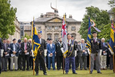 Veterans gather to commemorate 40th anniversary of Falklands victory