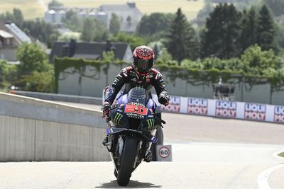 Quartararo “switched brain off” to do Germany MotoGP qualifying laps