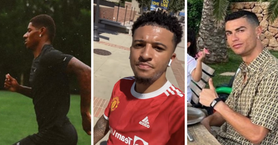 Rashford, Sancho and Ronaldo - what Manchester United players are doing as pre-season nears