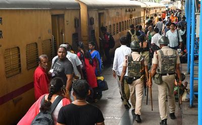 Day after mayhem at Secunderabad station, it’s back to business