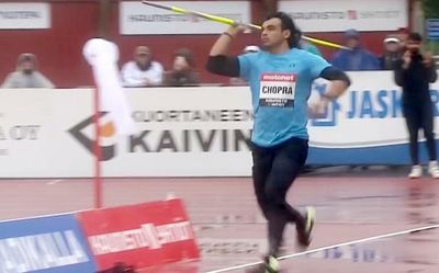 Neeraj Chopra wins season’s first gold in Finland