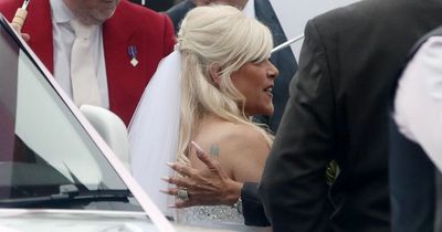 Sam Fox stuns in bridal gown as she finally marries girlfriend after Covid delays