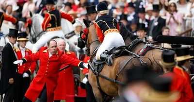 Horse pulling Princess Beatrice and husband at Ascot bolts after being 'spooked'