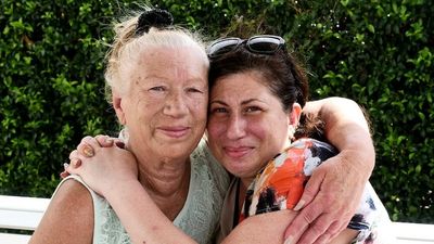 Ukrainian war refugee, 73, finding hope in Queensland English lessons after fleeing Kharkiv