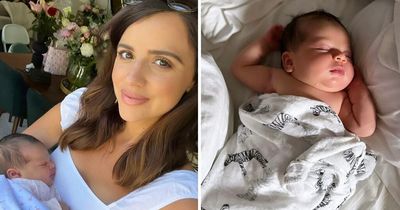 Lucy Mecklenburgh has finally chosen a name for daughter three weeks after giving birth