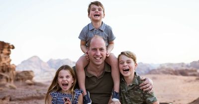 Touching new picture of Prince William released as dad-of-three marks Father's Day