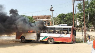 Anti-Agnipath protests: 80 arrested, 100 detained in Uttar Pradesh for damaging property