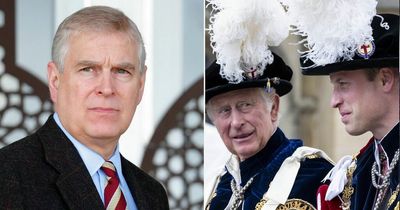 Angry Prince Andrew 'refusing to socialise' with Charles and William for blocking comeback