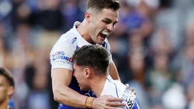 Canterbury Bulldogs beat Wests Tigers, Canberra Raiders survive dogged Newcastle Knights fightback