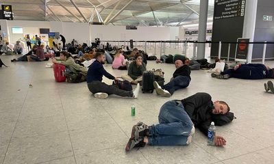 Returning from holiday with a bad case of airport misery