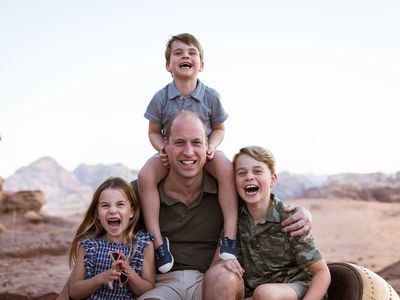 New photo of Prince William and children released to celebrate Father’s Day