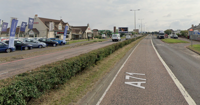 Children rushed to hospital after being hit by cars on busy Scots road just hours apart