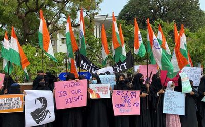 Hijab row: Petitions filed by students in limbo in Supreme Court