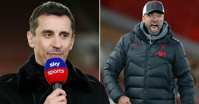 Jurgen Klopp risks wrath of Gary Neville over decision on "exceptional" Liverpool star
