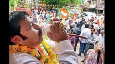 Anger erupts in BJP ranks after ticket distribution for civic polls