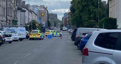 Multiple Edinburgh roads taped off as heavy police presence respond to incident
