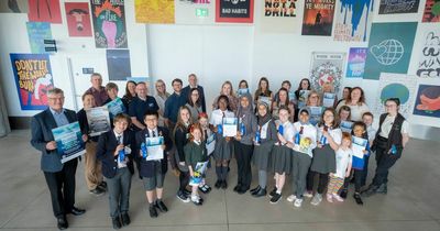 Lanarkshire schools scoop top places in marine litter art competition