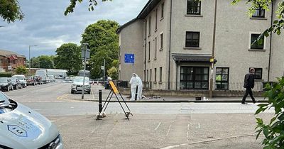 Forensics scour Scots street after ‘man hit by car’ in early hours as cops close several roads