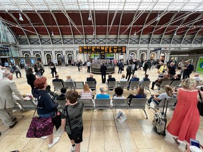 All the trains running during nationwide rail strike