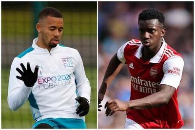 Pep Guardiola has already told Arsenal how Gabriel Jesus and Eddie Nketiah can play together