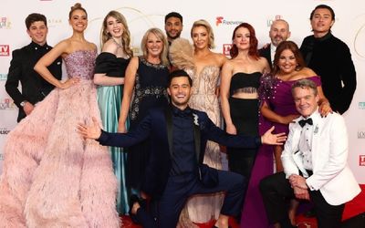 Stars go for gold as they walk the Logies red carpet after two-year hiatus