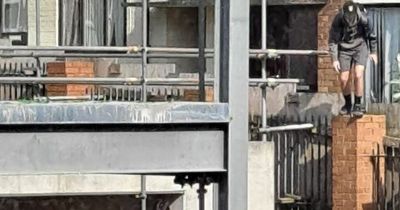 Kids turn stalled apartment site into 'adventure playground'