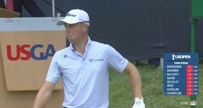 Justin Thomas had a hilarious reaction to being called the wrong name on first tee at U.S. Open