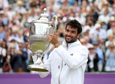Matteo Berrettini joins star-studded list by retaining Queen’s title
