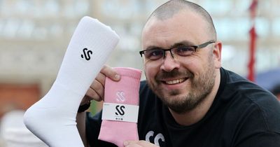 Newcastle dad creates socks that cut your carbon footprint after fearing for daughters' future