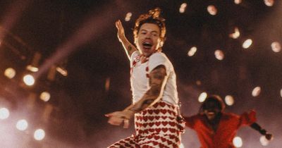 Global superstar Harry Styles takes to the stage 'like Freddie Mercury in his pomp'