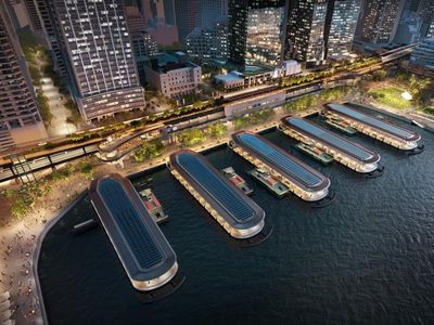 High-line walkway plan for Circular Quay