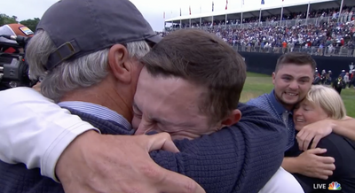 This video of Matt Fitzpatrick celebrating his U.S. Open win with his family is too good