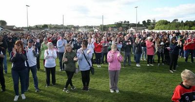 Damian Casey vigil attended by large crowd as tragic Tyrone GAA star is remembered by club