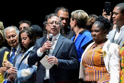 Colombia's new leftist president Petro promises to fight inequality