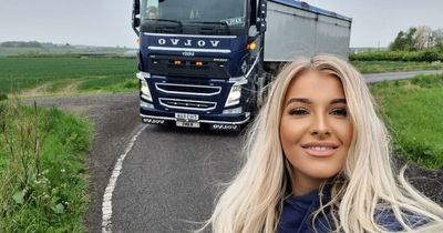 Meet the female West Lothian trucker making waves in a male-dominated world