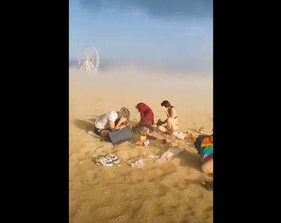 Kitesurfer killed and others injured after ‘incredibly violent’ mini-tornado hits French beach