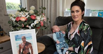 Lauren has husband's baby two years after he died from brain tumour