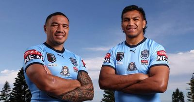 Discarded Knights Tyson Frizell and Jacob Saifiti left in a state of confusion