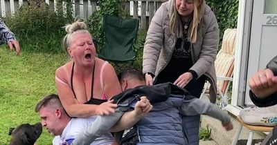 Hilarious 'Shameless' style family brawl ruins mum's 50th birthday party and goes viral