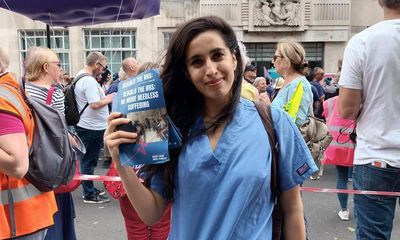 ‘It’s awful actually’: voices from the cost of living protest in London
