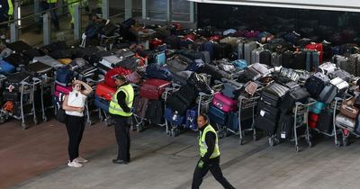 '5,000 passengers face cancellations' from Heathrow due to luggage mountains