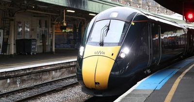 Which train services are still running in Wales during the strike?