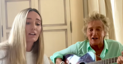 Rod Stewart and daughter Ruby reunite for sweet Father's Day duet