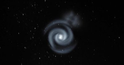 Stargazers left baffled as blue spiralling clouds appear in New Zealand sky