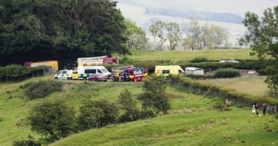Yorkshire helicopter crash: Two people killed after chopper smashes into field