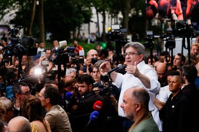 Melenchon says French left should form one group in new parliament