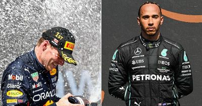 Max Verstappen pokes fun at Lewis Hamilton’s car after Canadian Grand Prix victory
