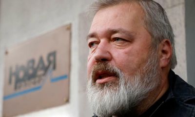 Russian editor auctions Nobel medal to raise money for Ukraine refugees