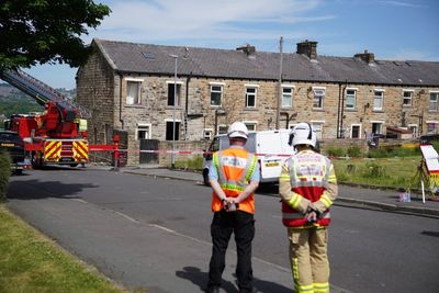 Burnley explosion: House collapses after blast as two people rescued